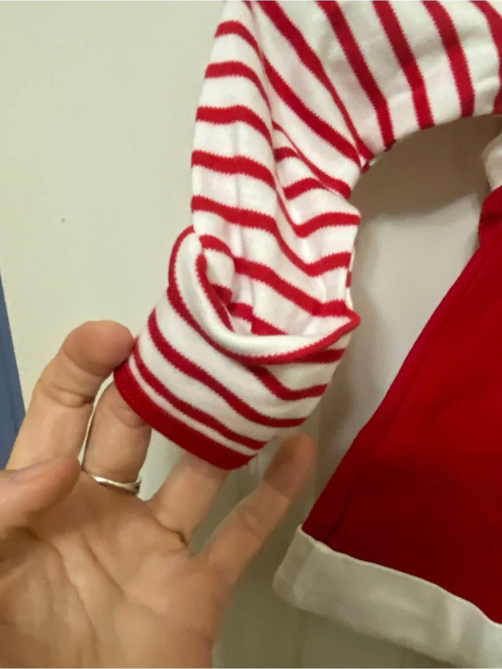 Carters key zipper santa